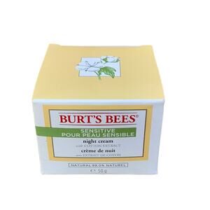 Burt's Bees Sensitive Skincare Night Cream NWT